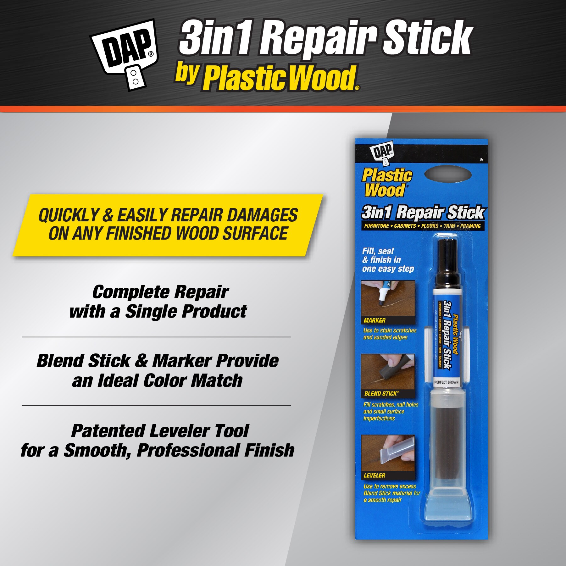 DAP 7079804090SOS Wood-Putty-Stain-Repair-Pens - View #3