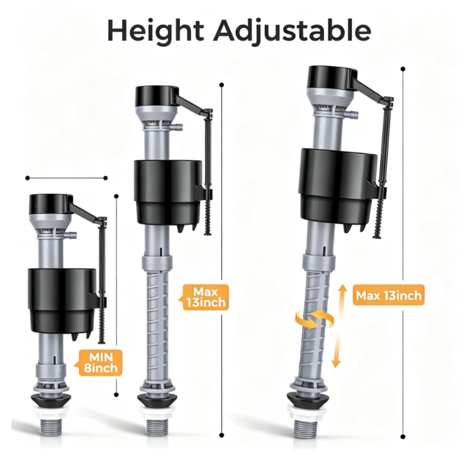 OGETFUUR L5ZQYA525TFV02 Toilet-Fill-Valves - View #3