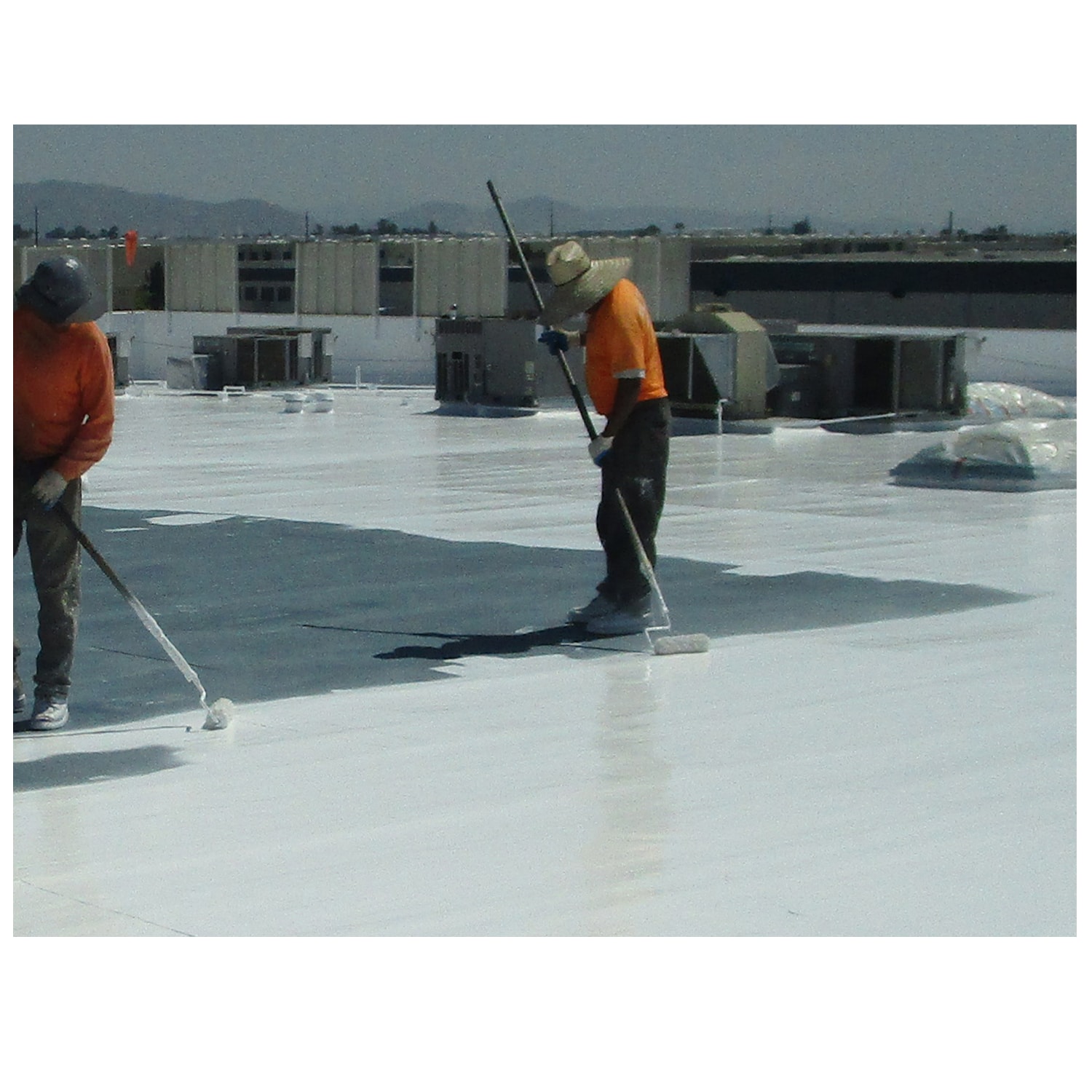 Apoc Armor Seal 0 9 Gallon White Silicone Reflective Roof Coating In The Reflective Roof