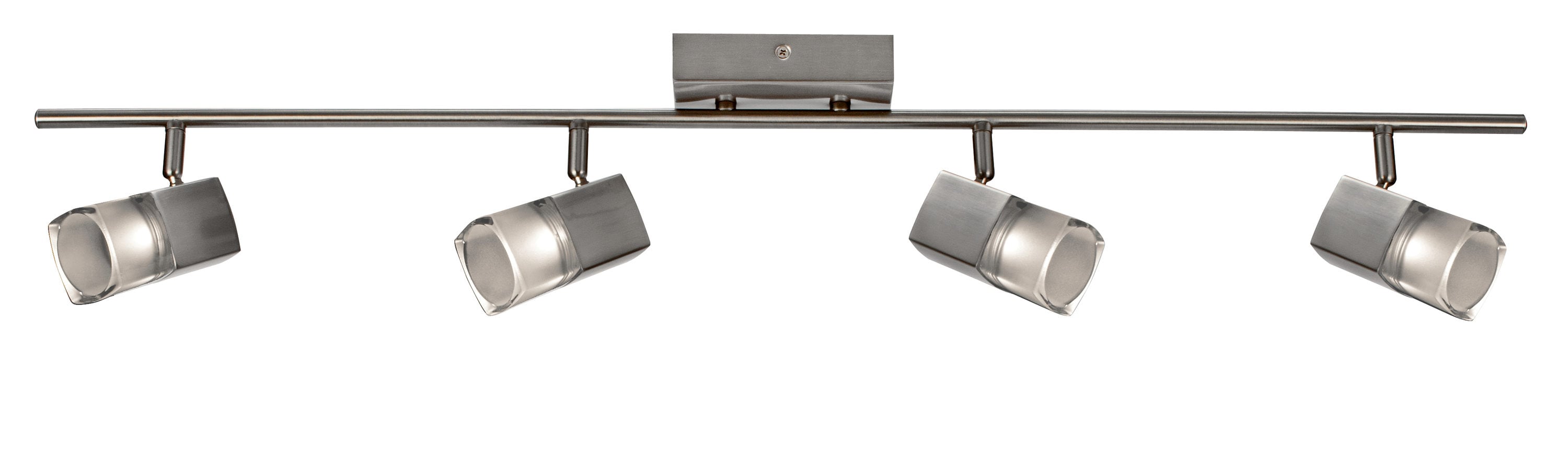 AFX MTRF4450L30SN Metro 5.94-in 4 -Light Satin Nickel dimmable Integrated Modern/contemporary Track Bar