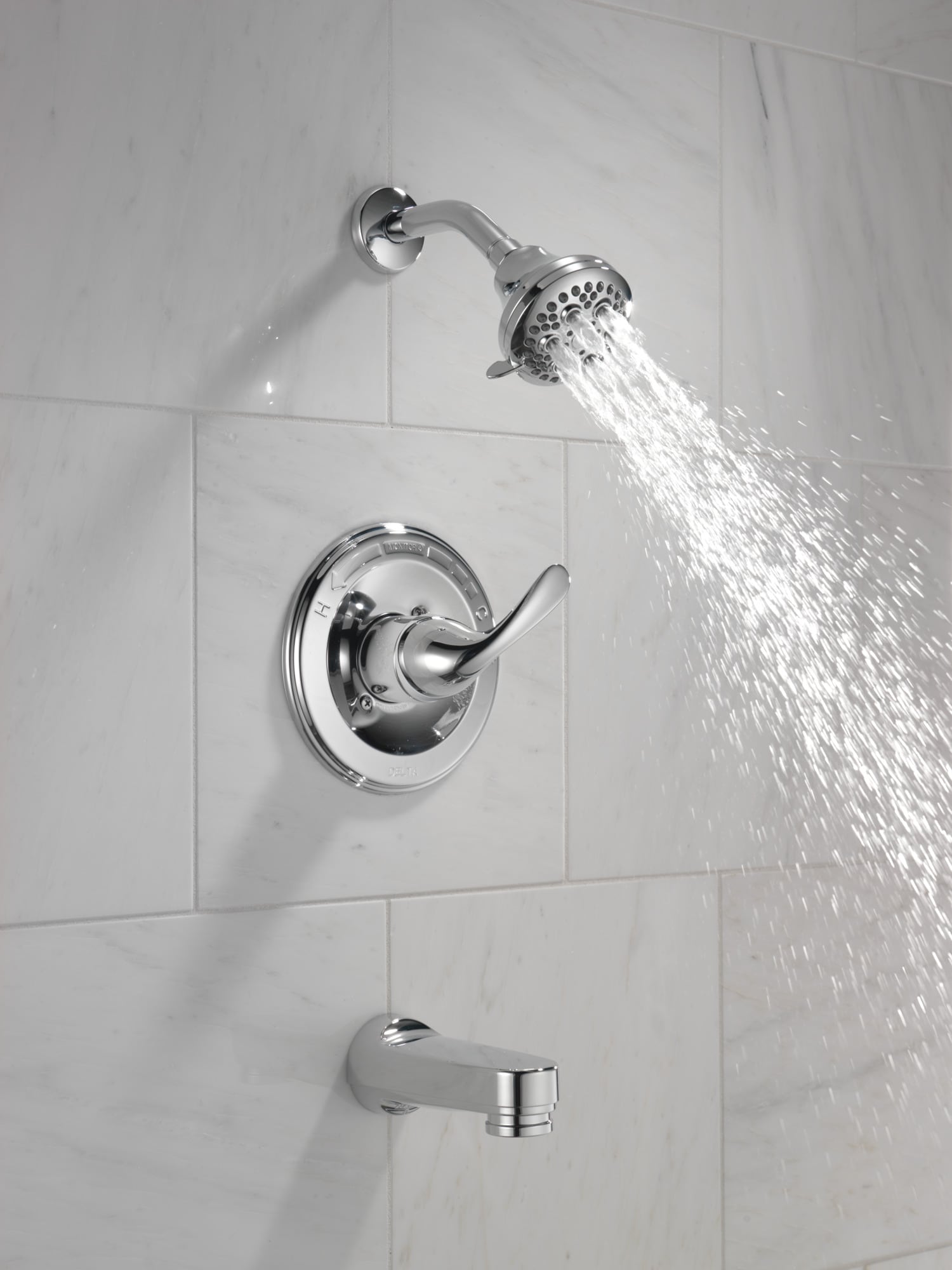 Delta T13420-PD Tub-Shower-Faucets - View #9