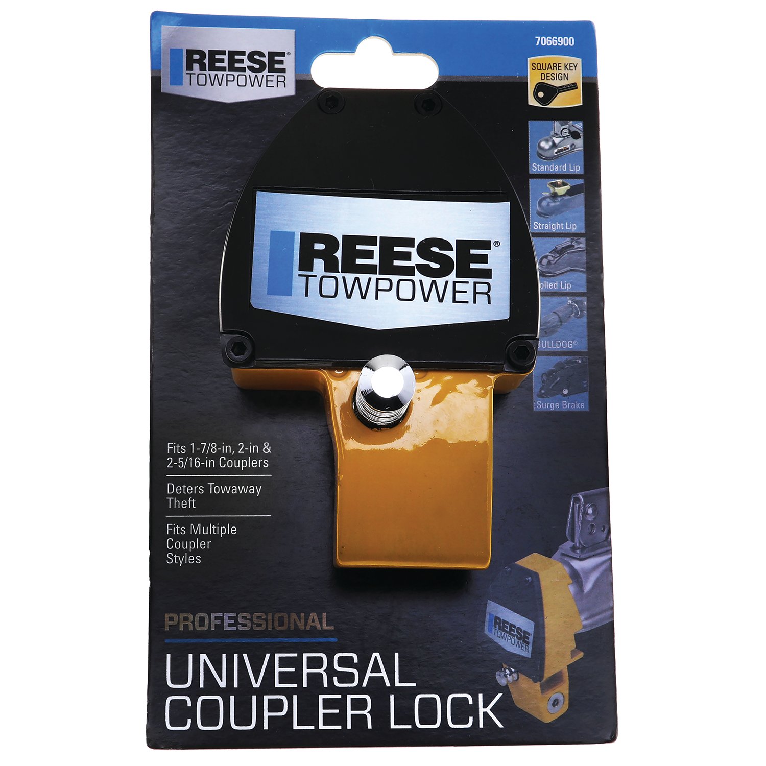 Reese Towpower Professional Universal Coupler Lock 7066900