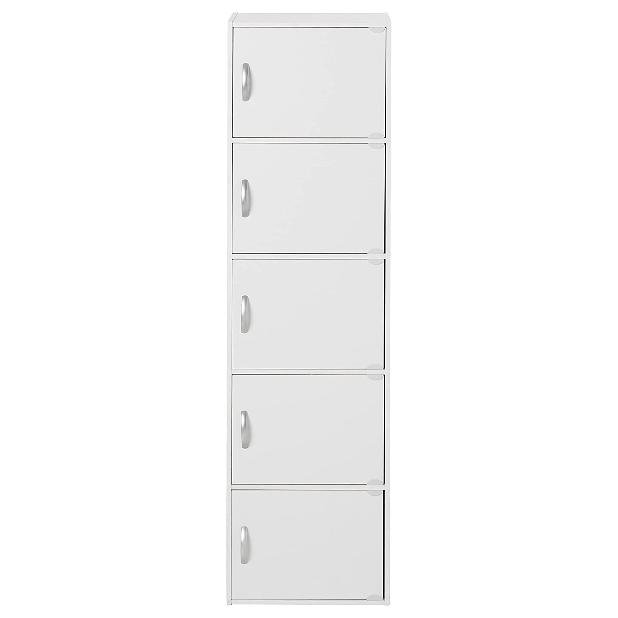 Hodedah HID5 WHITE bookcases - View #6
