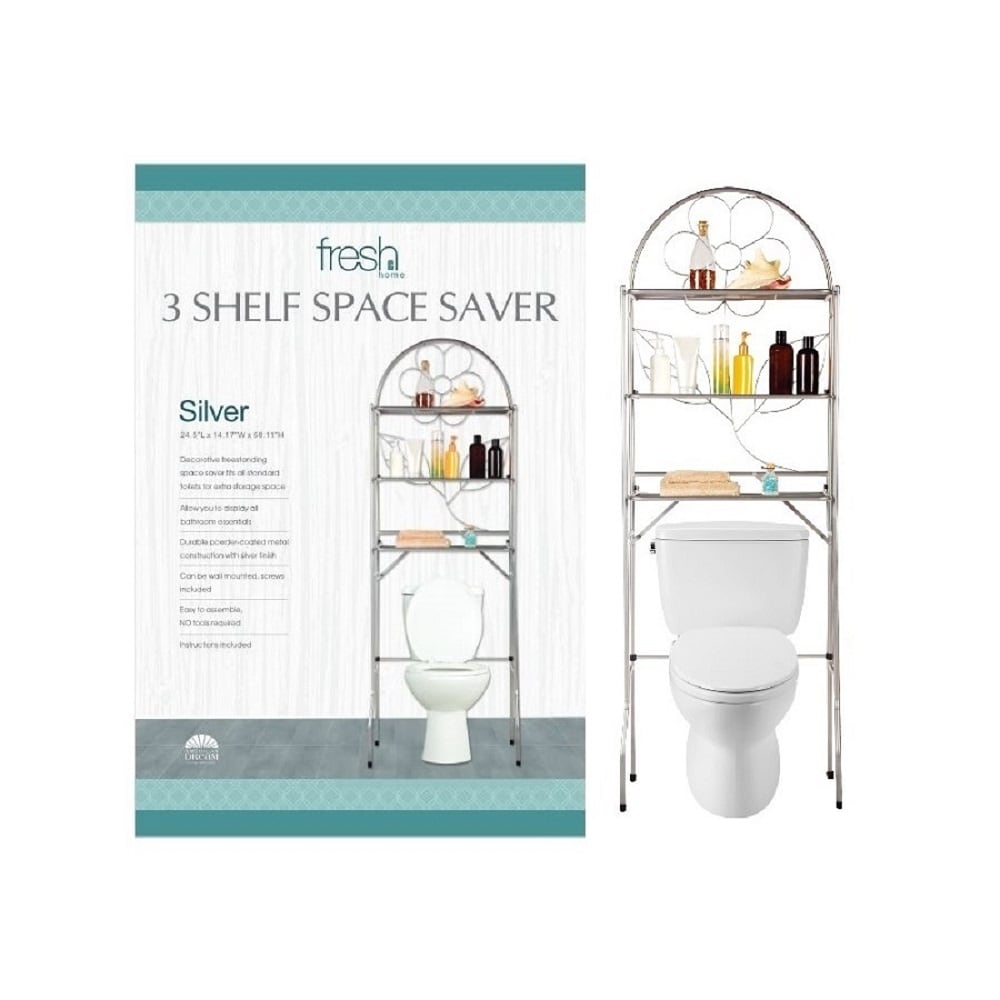 J&V TEXTILES 331-SI Bathroom-Shelves - View #3