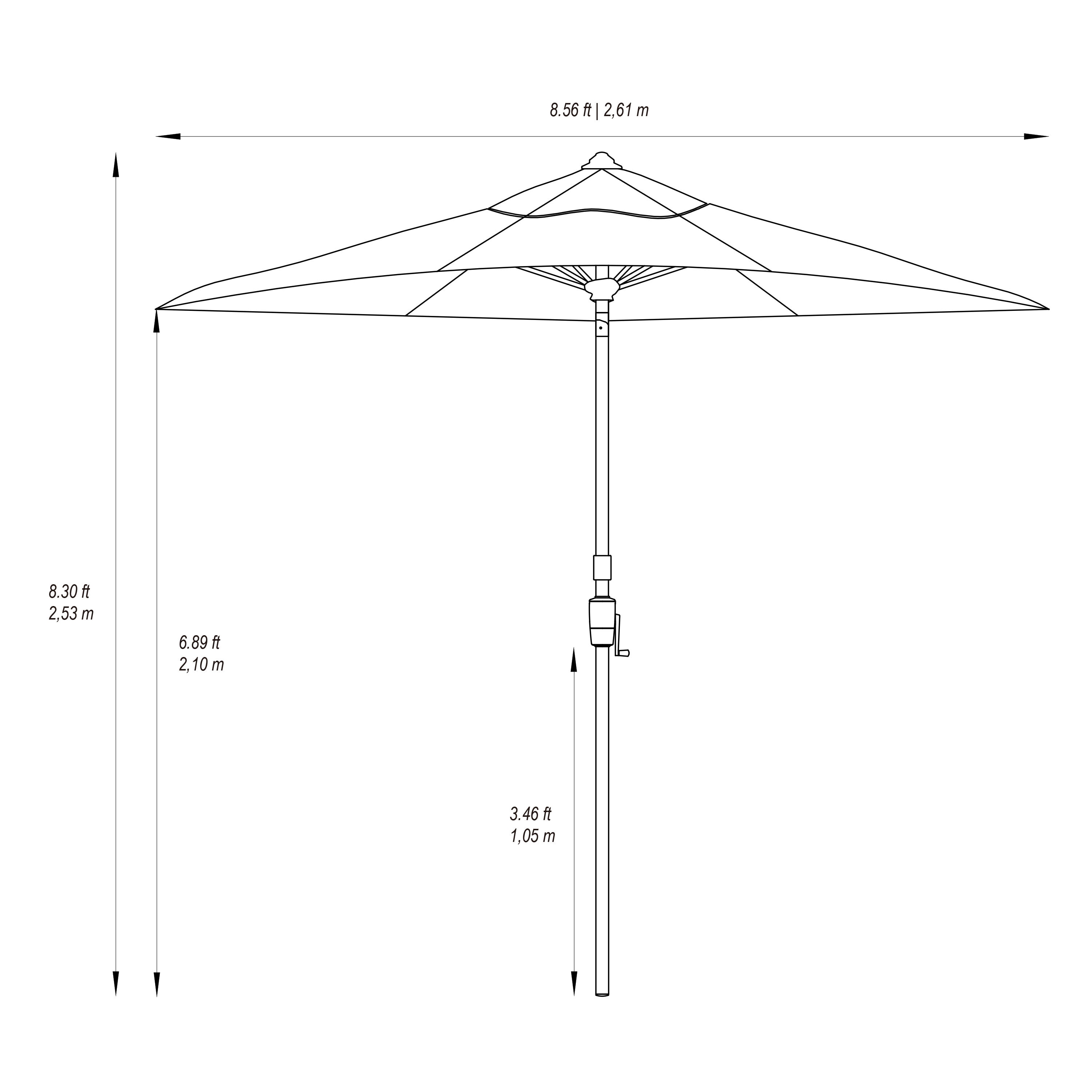 allen + roth USA38A278MT-LS Umbrellas-2 - View #22