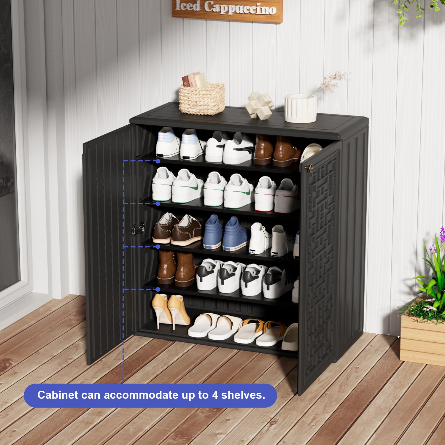 WELLFOR TATY0517 Small-Outdoor-Storage - View #8