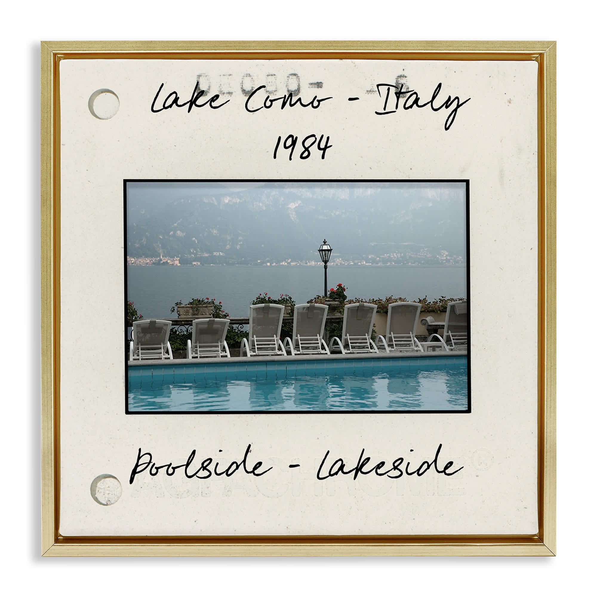 Stupell Industries BS-283-FFG-24X24 Vintage Style Italy Travel Gold Framed Floater Canvas Wall Art By Danita Delimont 25 x 25