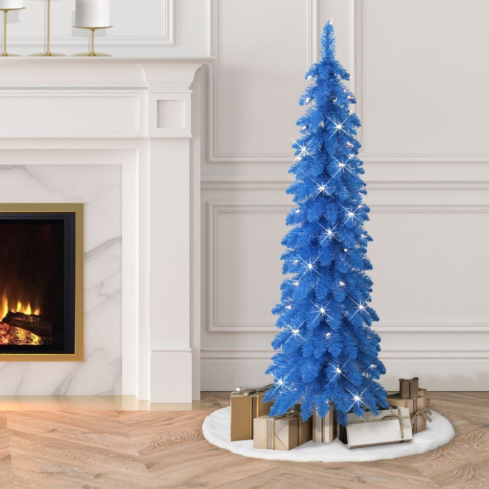Puleo International 01063A-TP40C05-BL Artificial-Christmas-Trees - View #4