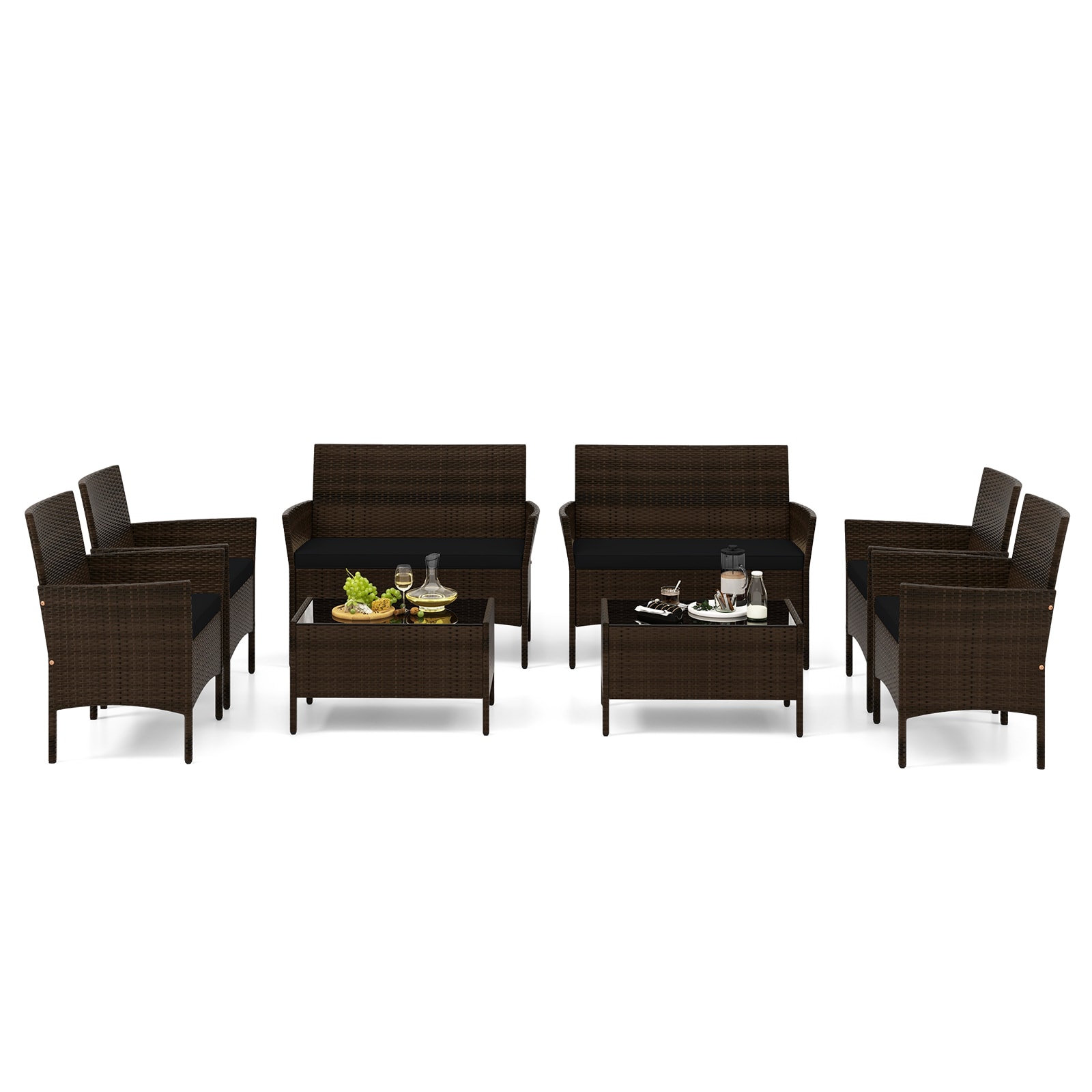 CALVON CLOF-HW71887DK Patio-Conversation-Sets - View #5