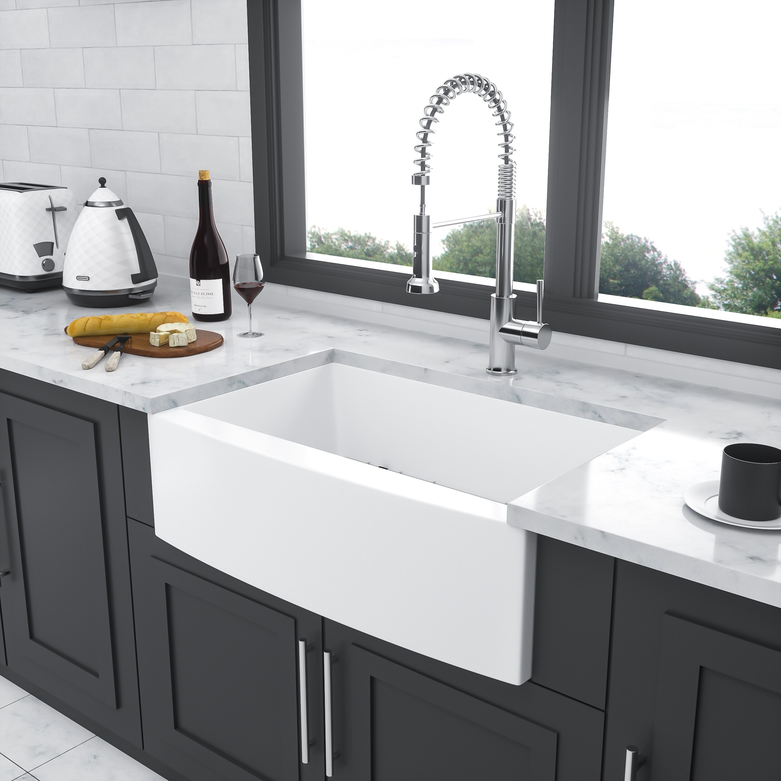 Forclover SLW-SF3003W Kitchen-Sinks - View #5