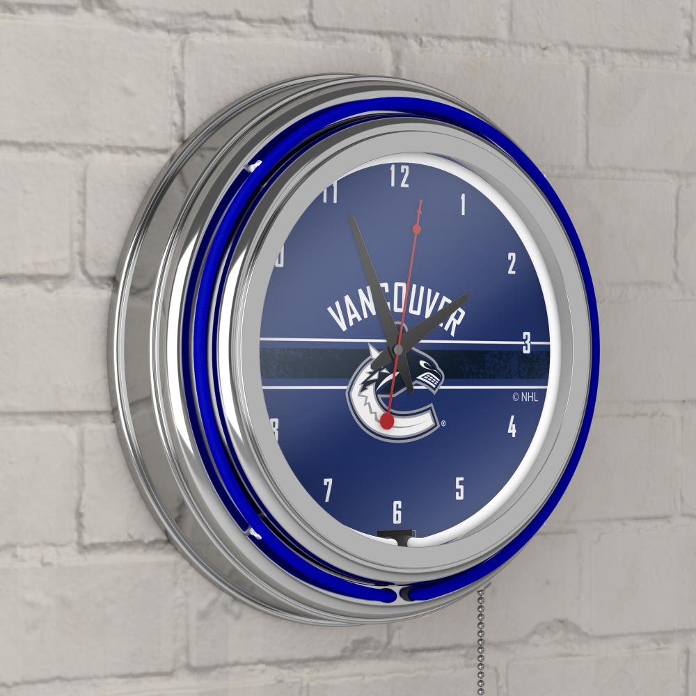 Buffalo Sabres Retro Lighted Wall Clock