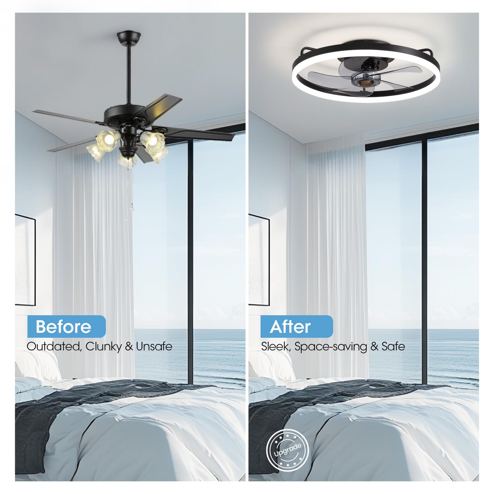 SILJOY LL-6002BL-01 Ceiling-Fans - View #2