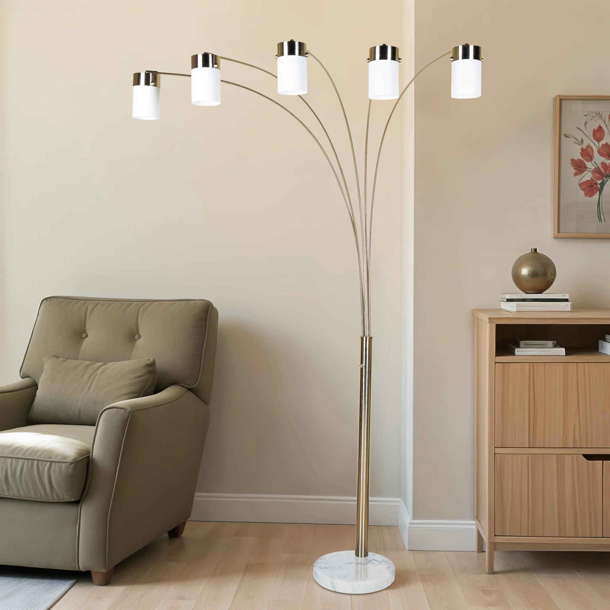 ORE International 3031F5W floorlamps - View #3