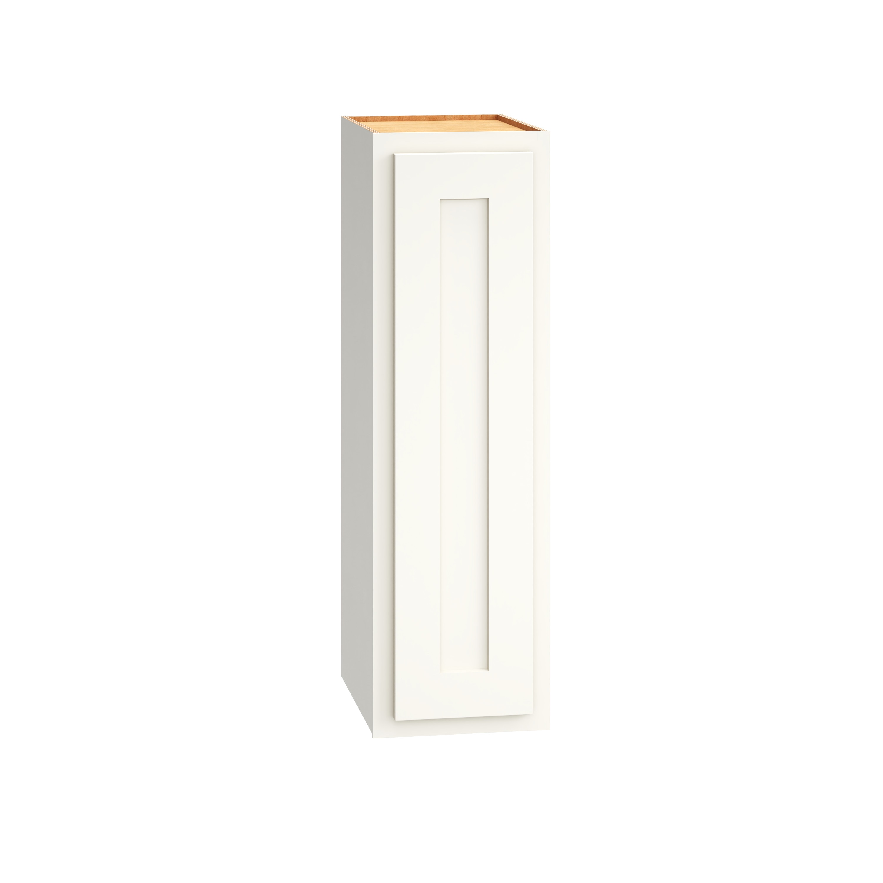 Diamond Express 321 W930R Jamestown 9-in W x 30-in H x 12-in D White Partial Overlay Wall Fully assembled Plywood Cabinet (Recessed Panel Shaker)