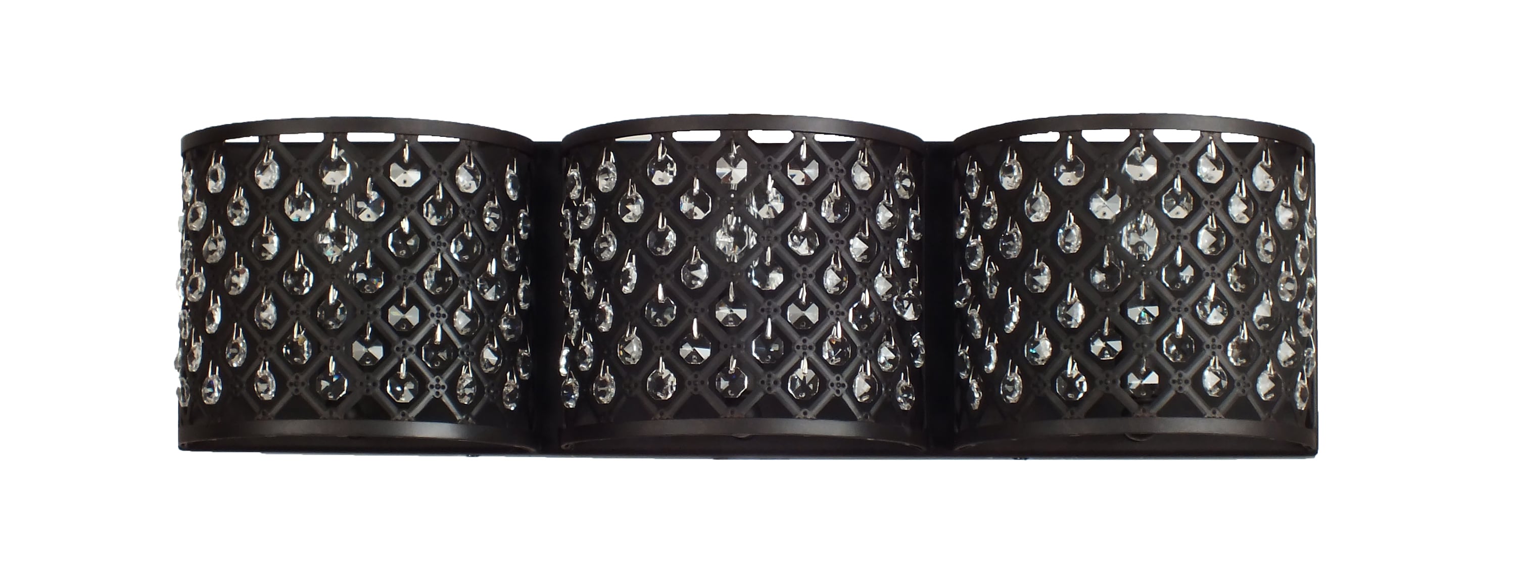 Quoizel LWS3237L1 Juliana 22.125-in 3 -Light Matte Bronze Transitional Vanity light