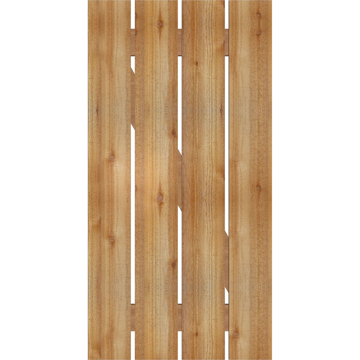 Ekena Millwork RBS06Z23X045RWR Exterior-Shutters - View #4