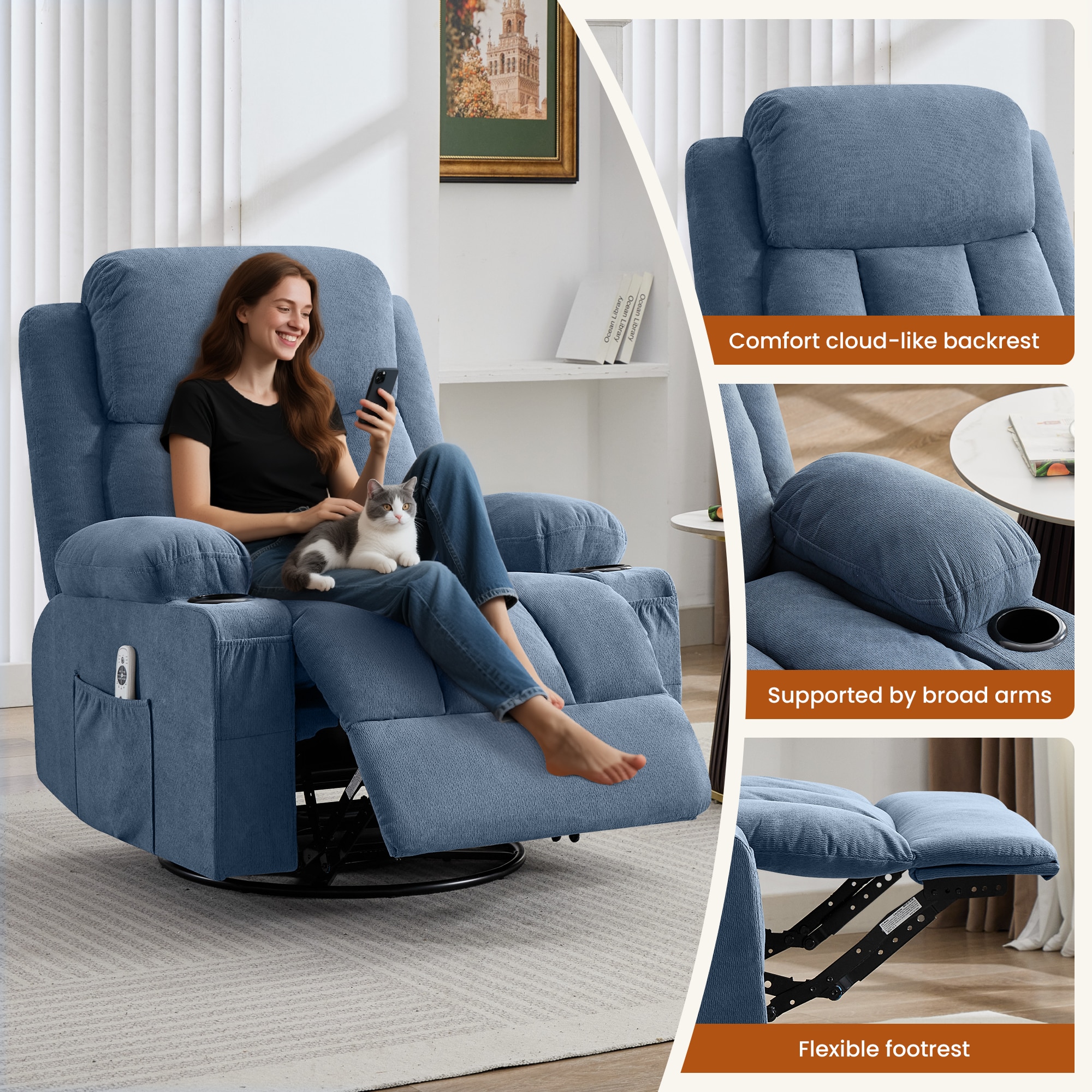 LUCKY ONE LO-VB426483P recliners - View #5