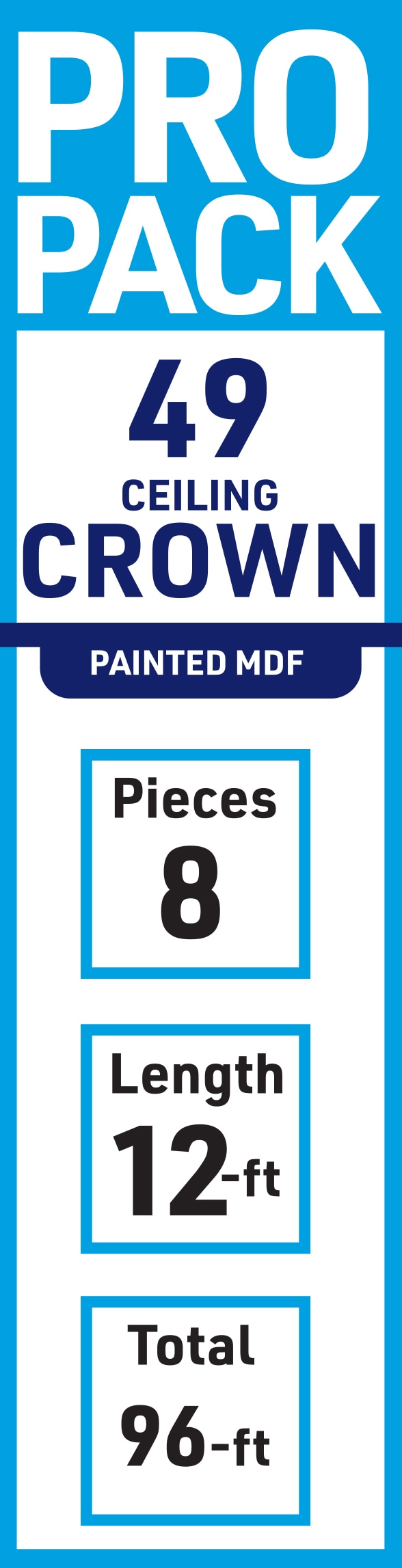 allen + roth L040495W12FBDL Crown-Moulding - View #4