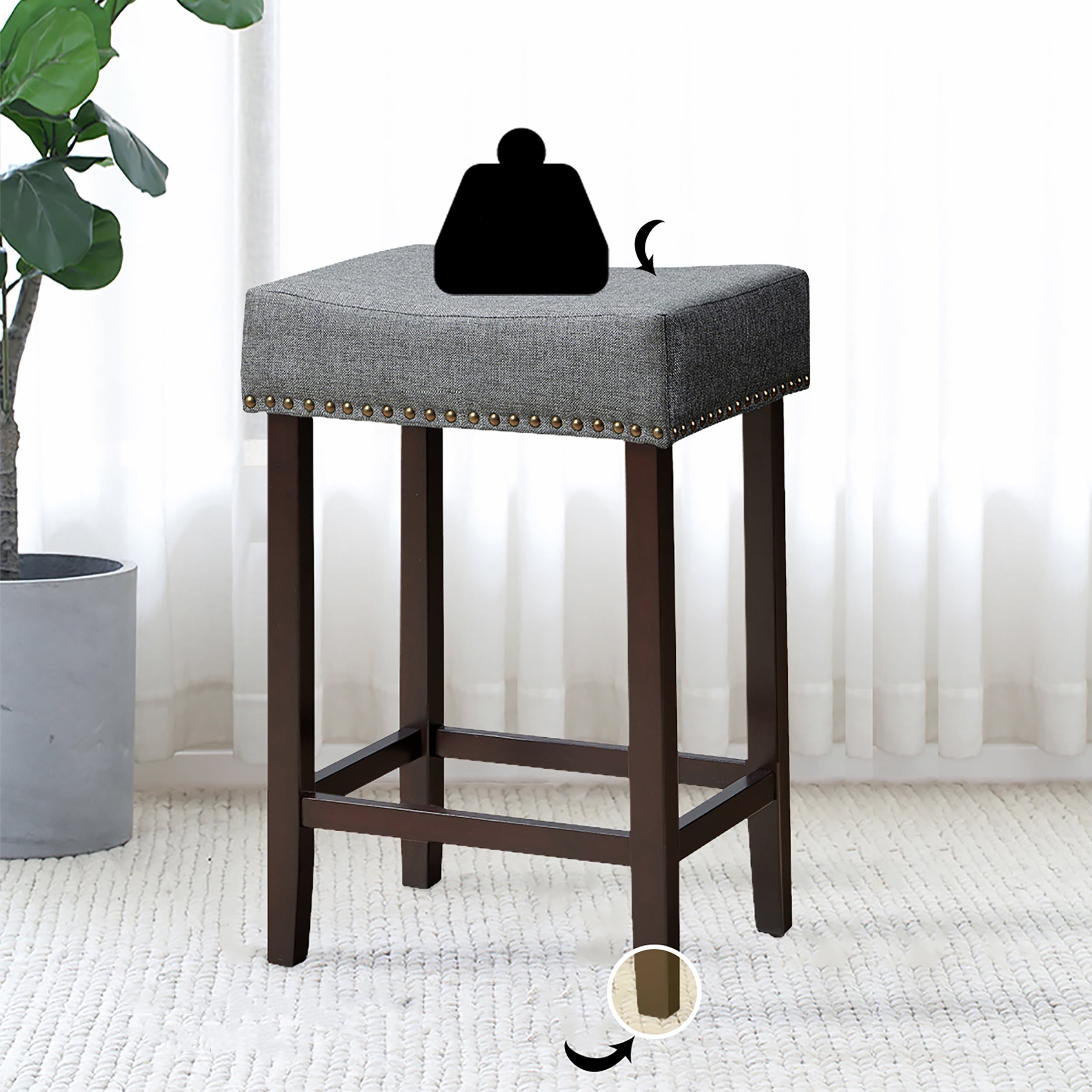 Goplus LWS00376 stools - View #4