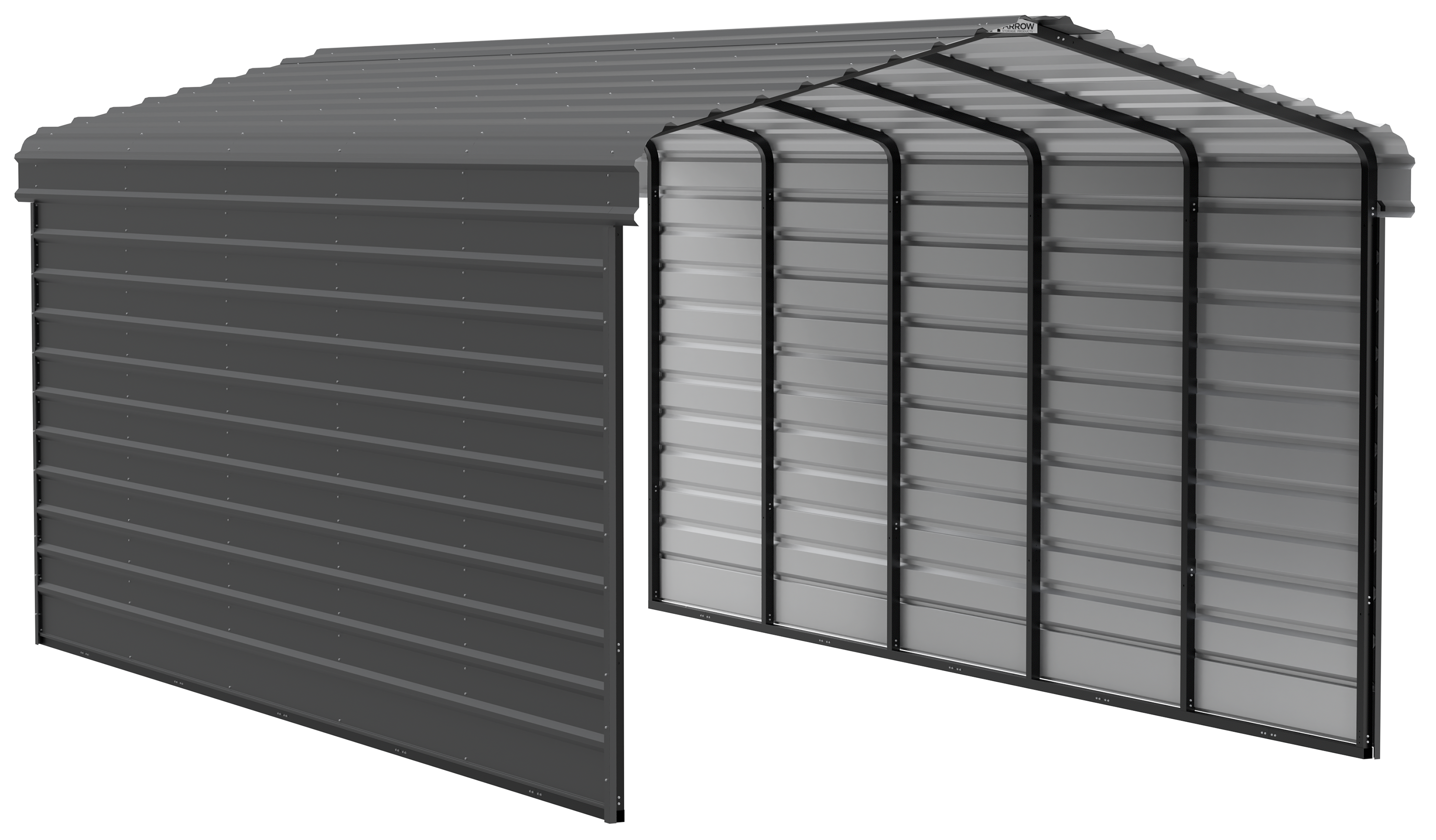 Arrow CPHC122409ECL2 Carport-Covers - View #12