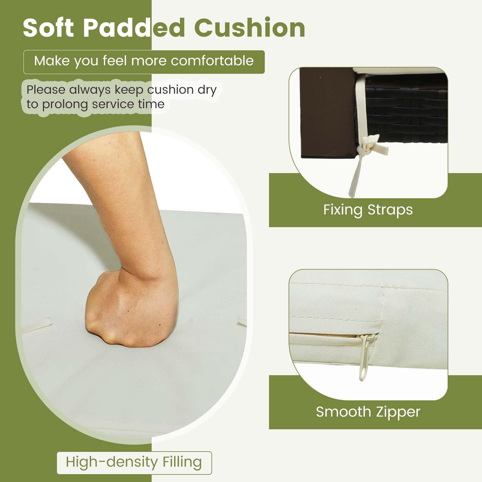 Costway LWS00072 Swing-Gliders - View #5