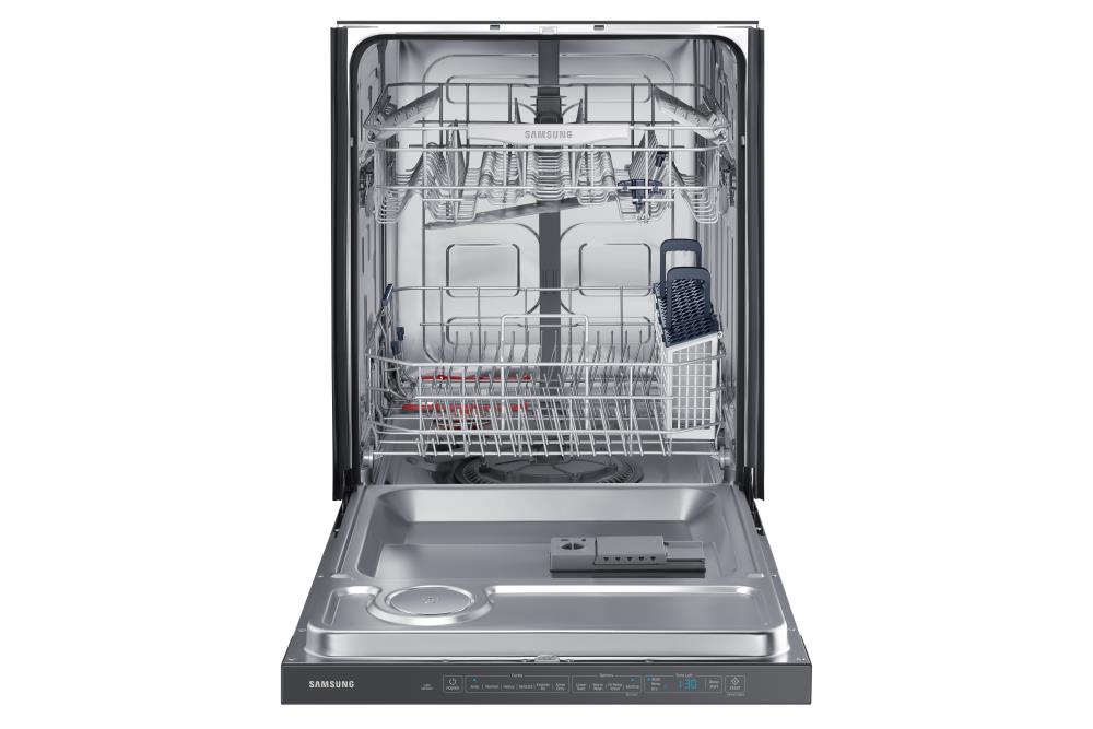 samsung black stainless dishwasher lowes