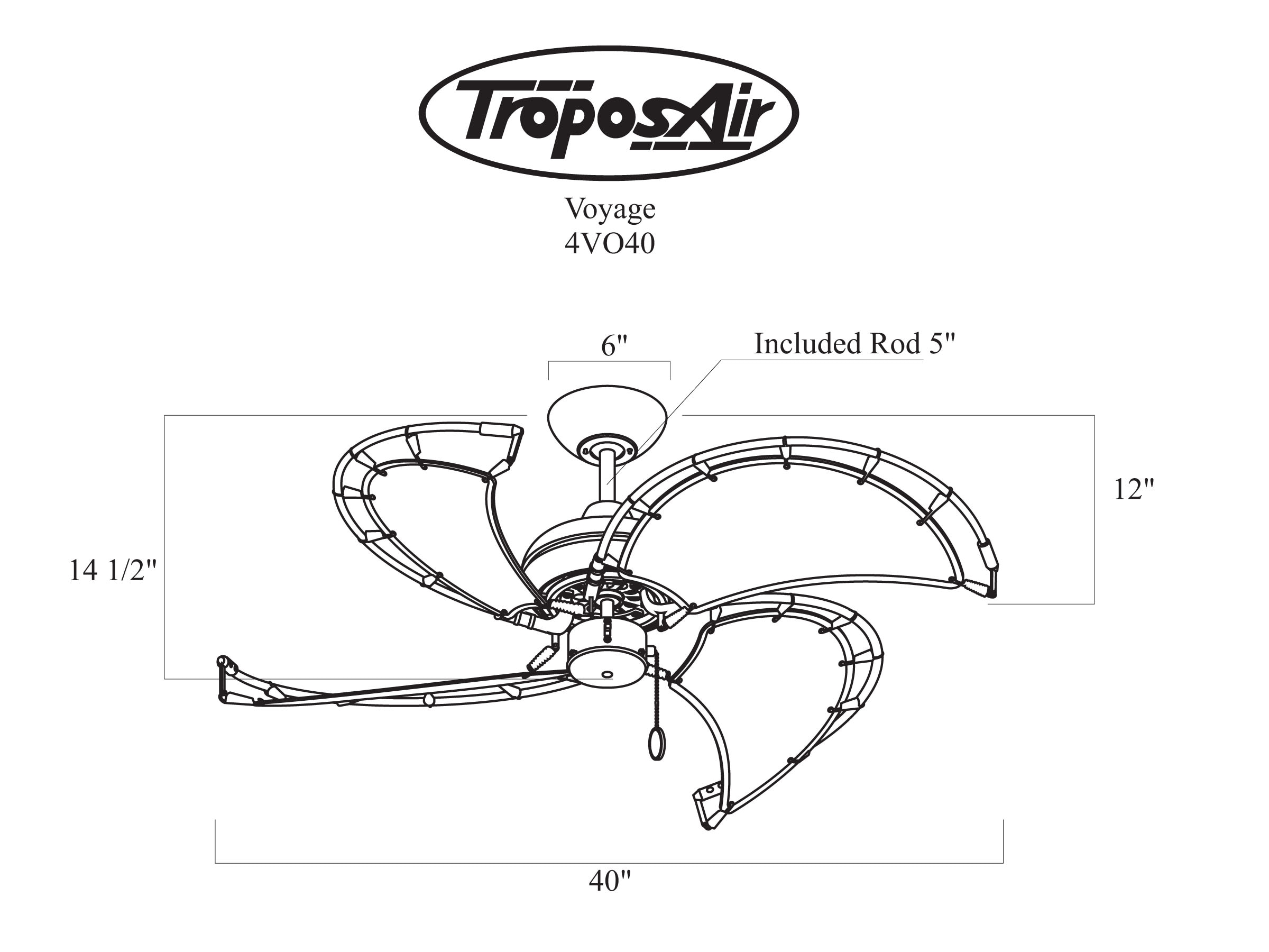 TroposAir 88700 Ceiling-Fans - View #6