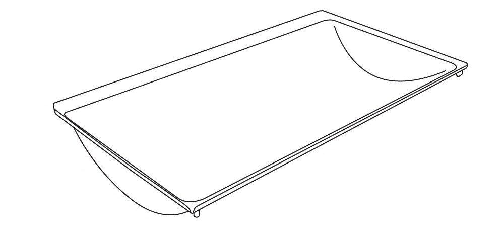 Heavy Duty BBQ Parts 99551 17.25-in x 25.75-in Stainless Steel Heat Plate