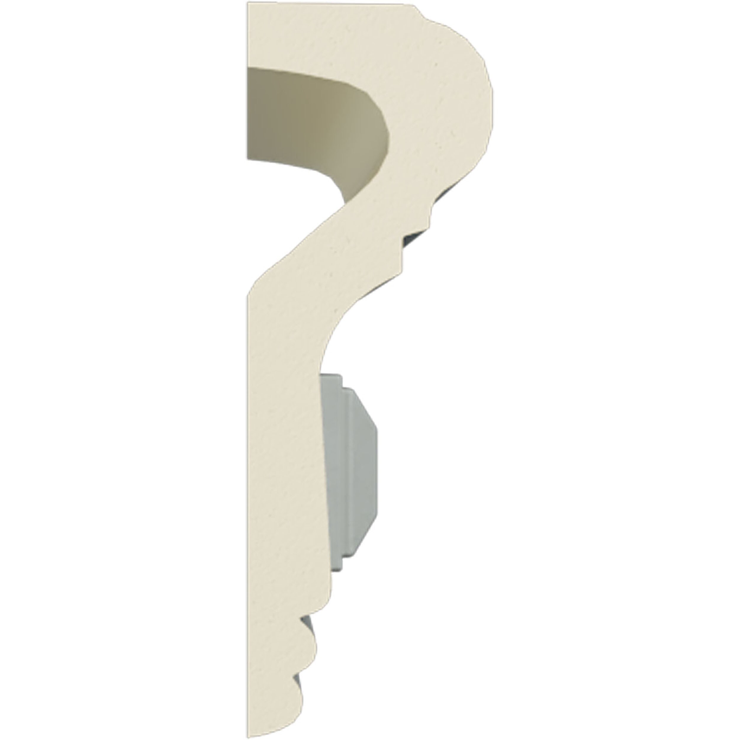 Ekena Millwork CHA03X01BL Chair-Rail-Moulding - View #3
