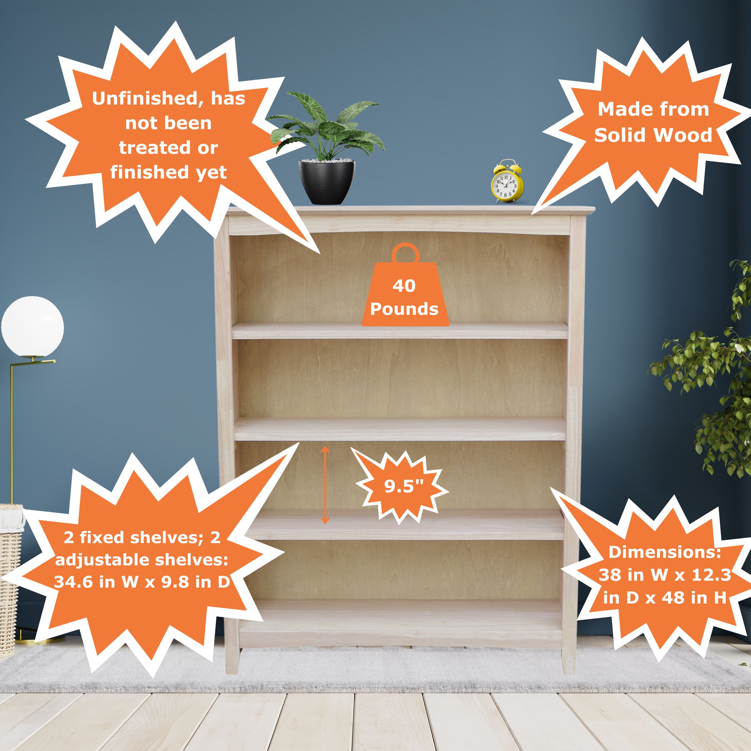 International Concepts SH-38248A bookcases - View #8