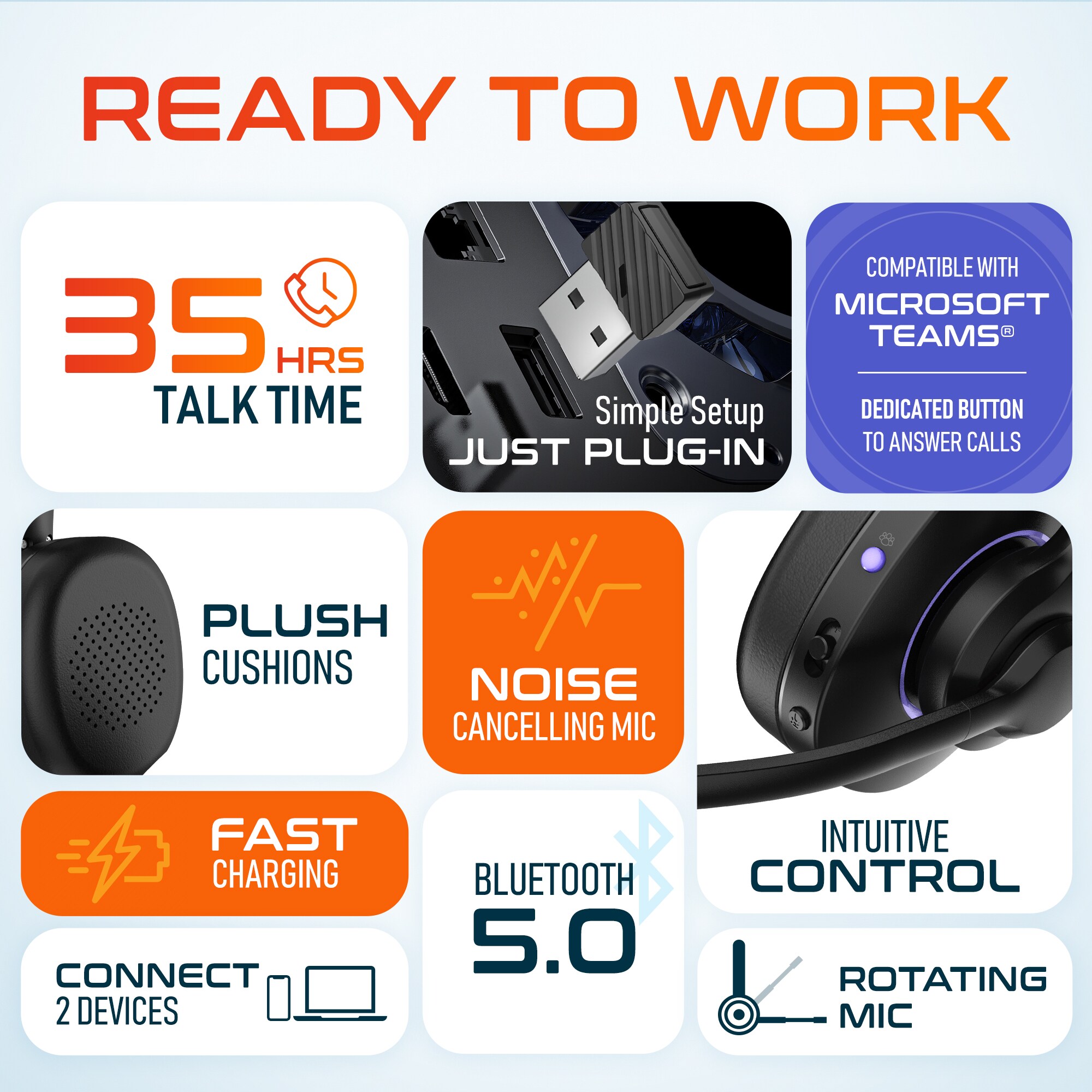 Delton DBTHEAD60XBTDL headphones - View #3