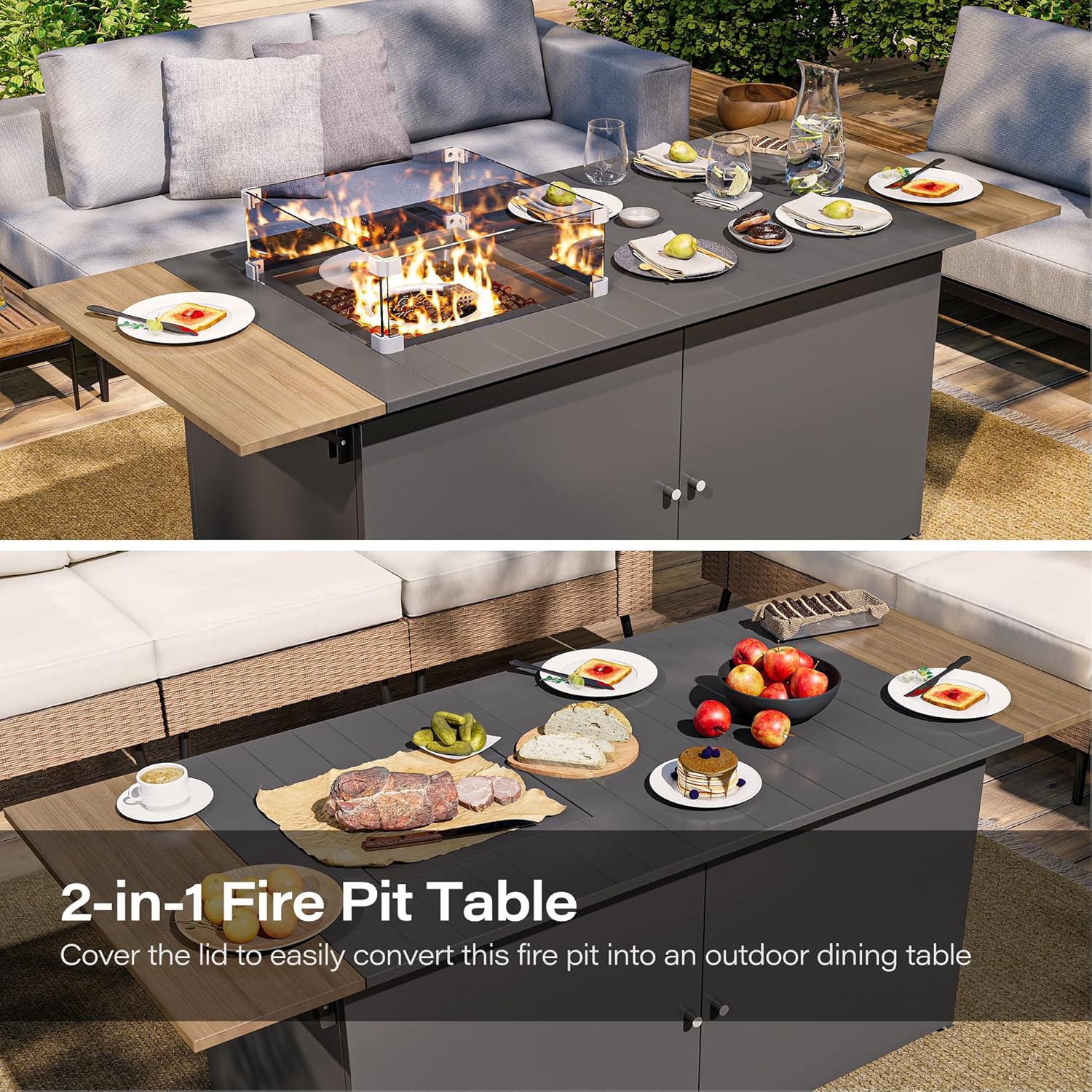 Yardgrace BSHFDT011AS1 Outdoor-Gas-Firepits - View #5