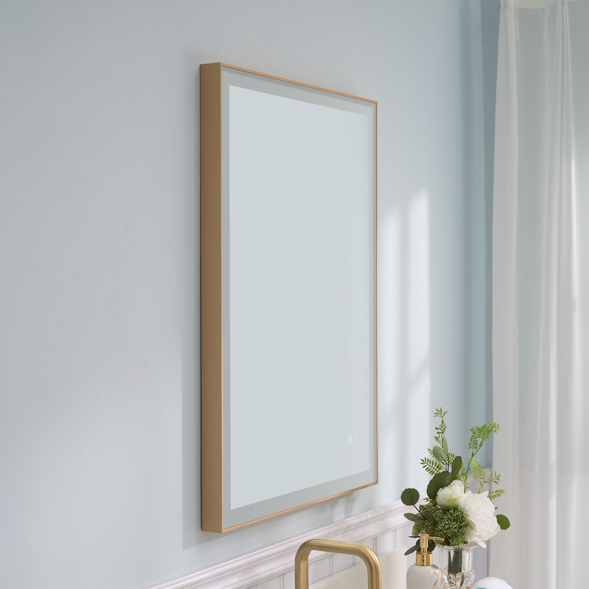 WELLFOR W5FM2432GD Framed-Bath-Mirrors - View #15