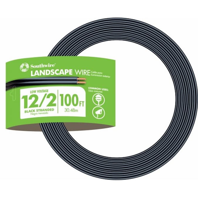 Landscape Lighting Cable, How To Hide Landscape Lighting Wire Connectors