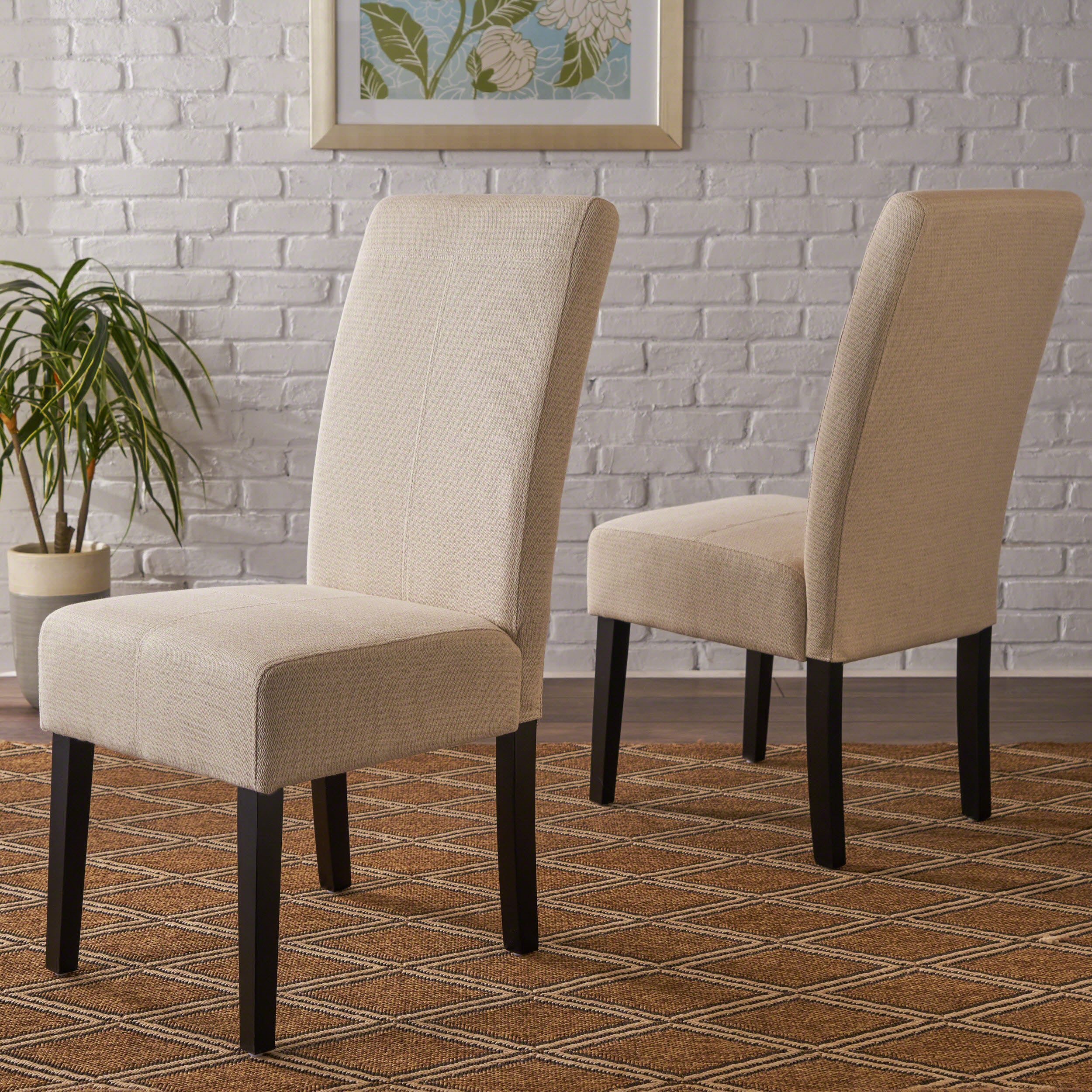 TATAHANCE NH779-BEI-DC Dining-Chairs - View #2