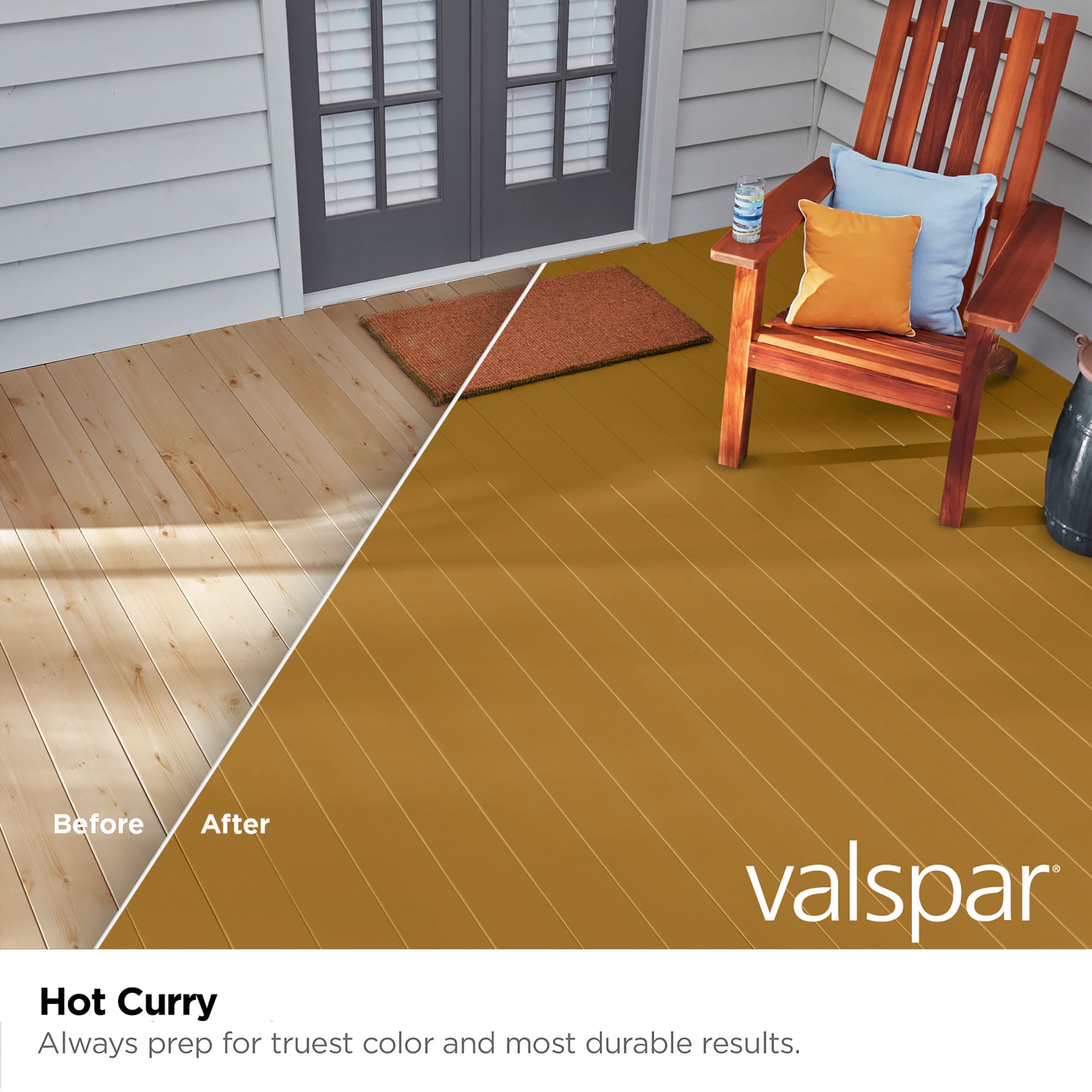 Valspar HOT CURRY-1028090 Exterior-Stains-Sealors - View #2