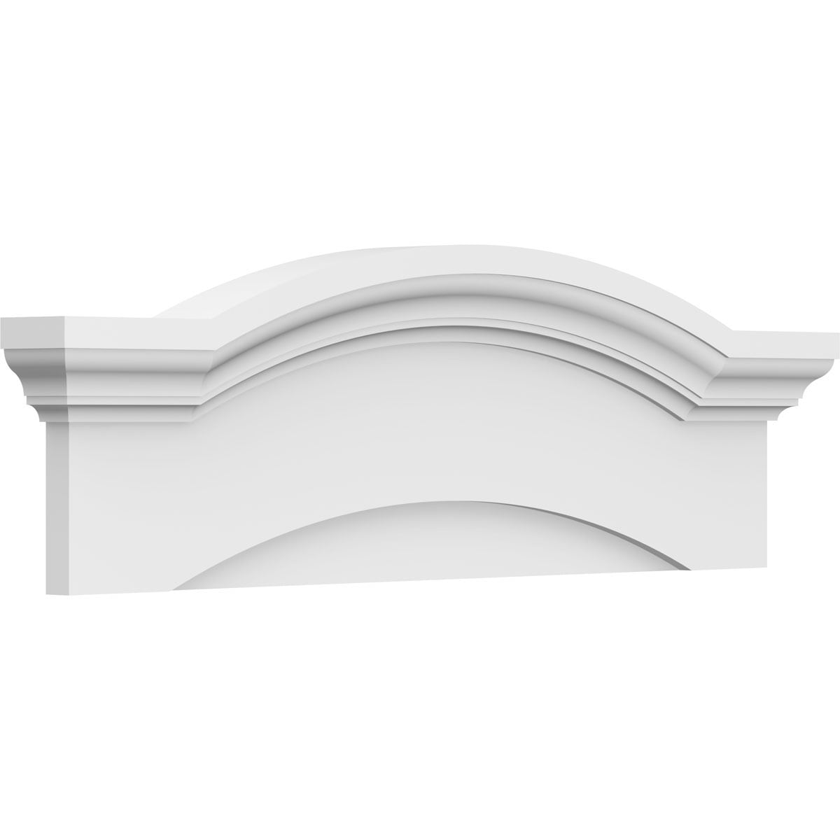Ekena Millwork PEDP032X105EYE00 32-in W x 10.5-in L PVC Pediment