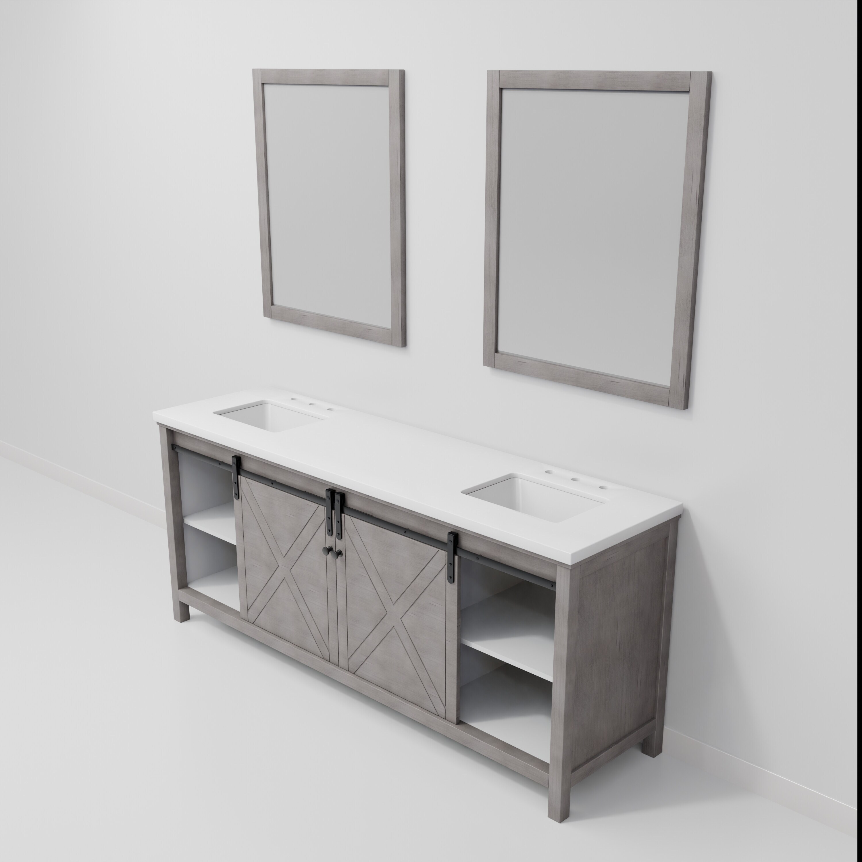 Lexora LM342280DHCSM30 Bath-Vanity-Combo - View #6