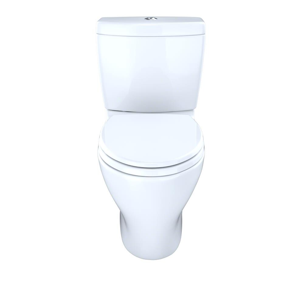 TOTO Aquia II Cotton White Dual Flush Elongated Standard Height 2