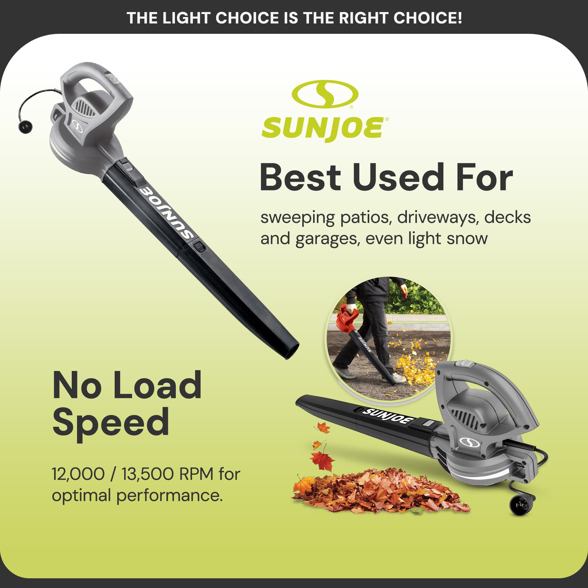 Sun Joe 414136 Cordless-Electric-Blowers - View #4
