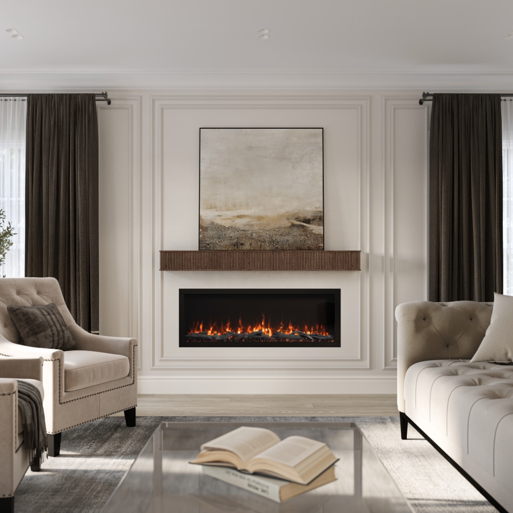 Modern Ember MONTI-BF-60-SBL Mantel-Shelves - View #6