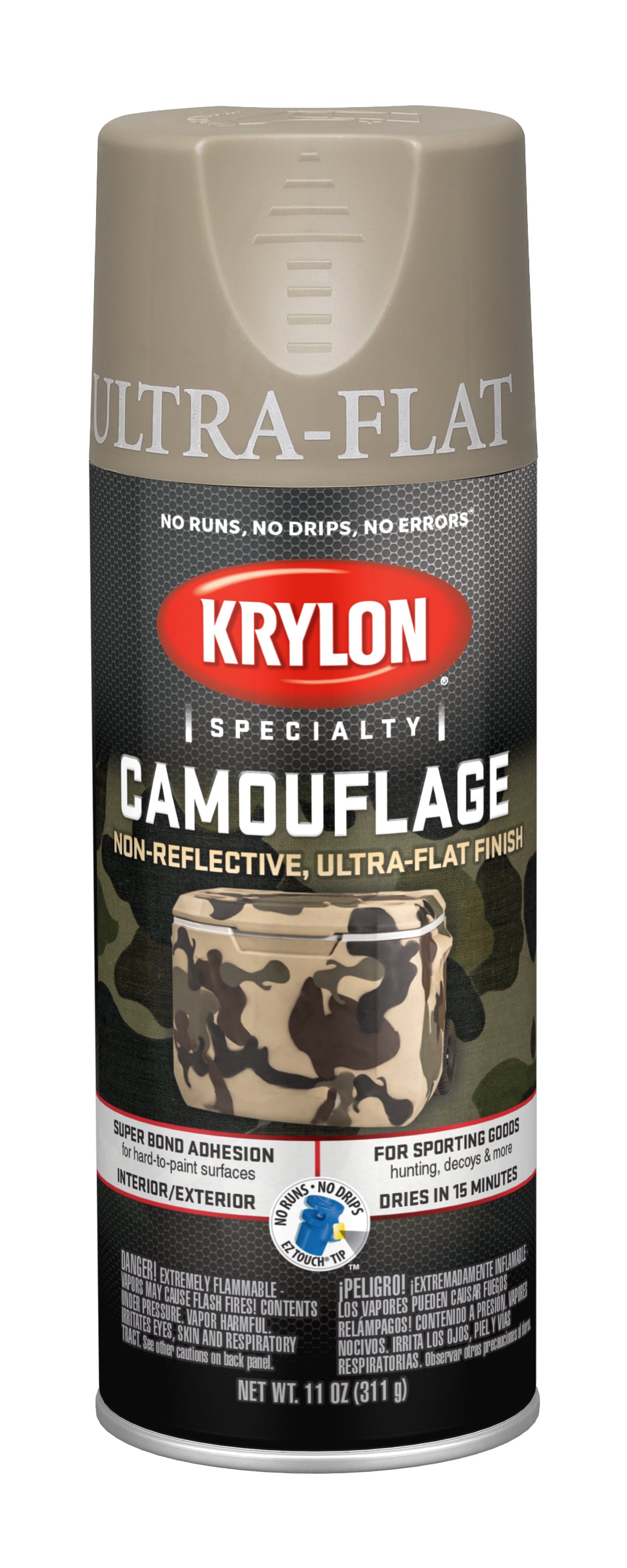 Krylon Spray Paint 4291 - Camouflage Khaki