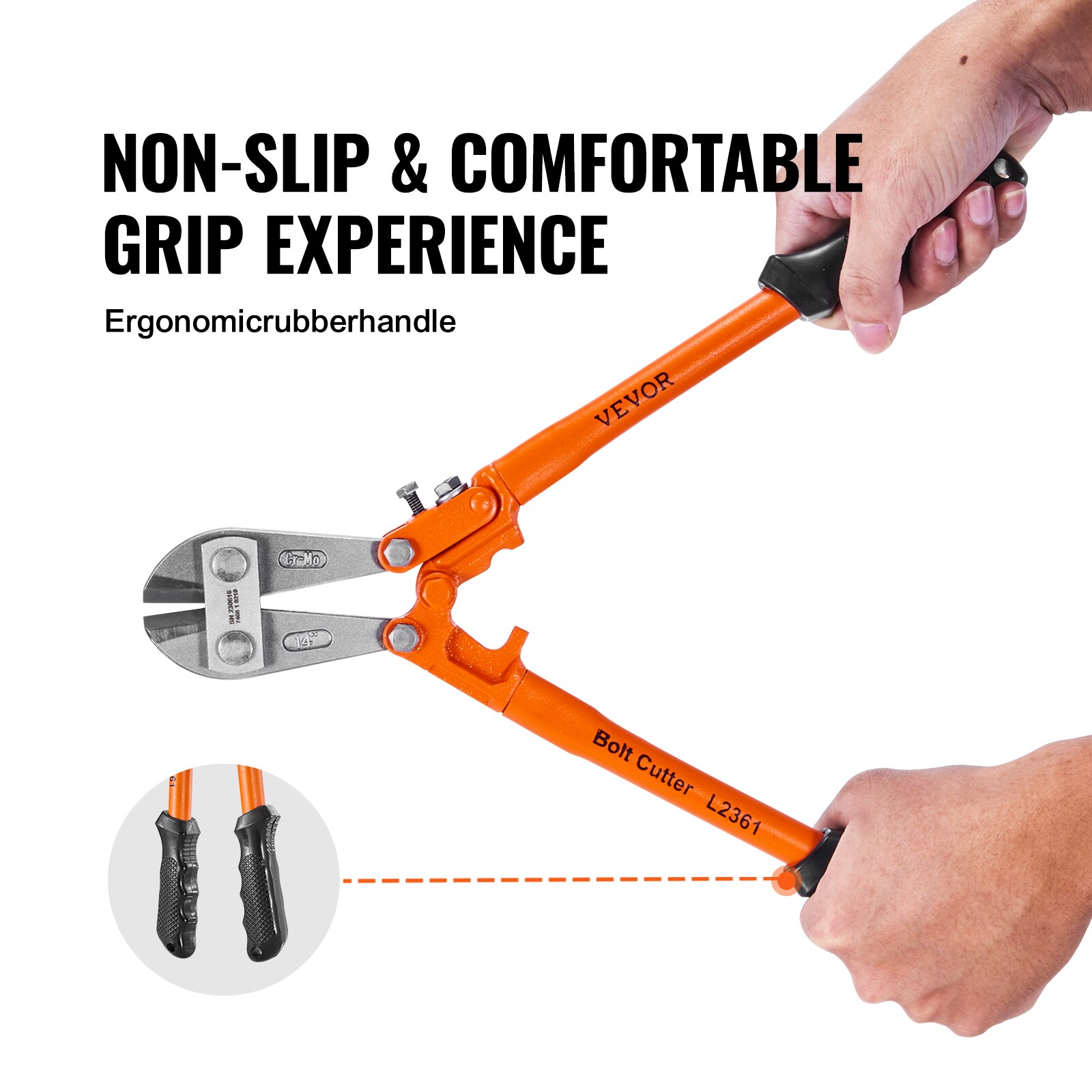 VEVOR DXQGMG186MMTGWRKEV0 Bolt-Cutters - View #5