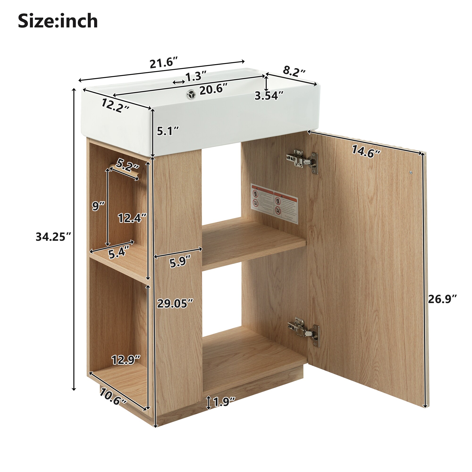 GDFStudio 343680 Bath-Vanity-Combo - View #11