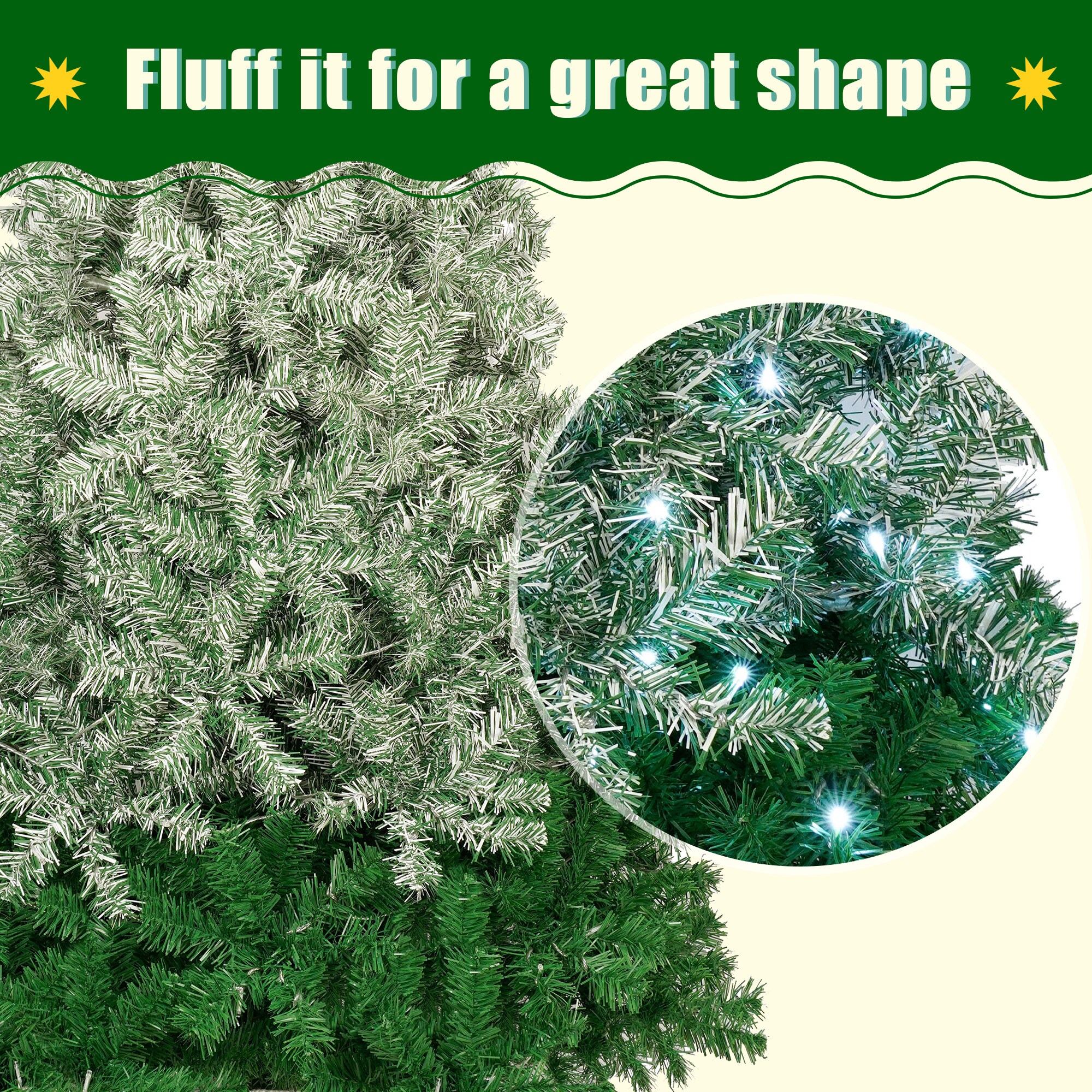 Forclover HYFW-TR808 Artificial-Christmas-Trees - View #3