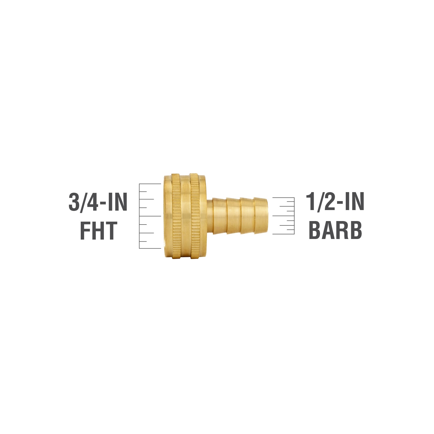 Proline Series GH-592B Brass-Plastic-Fittings - View #3