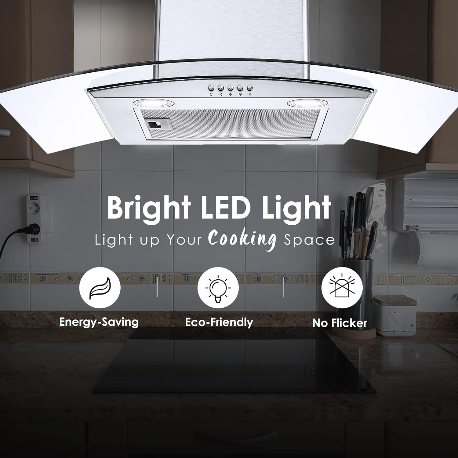 Tieasy 3375A Wall-Mounted-Range-Hoods - View #5