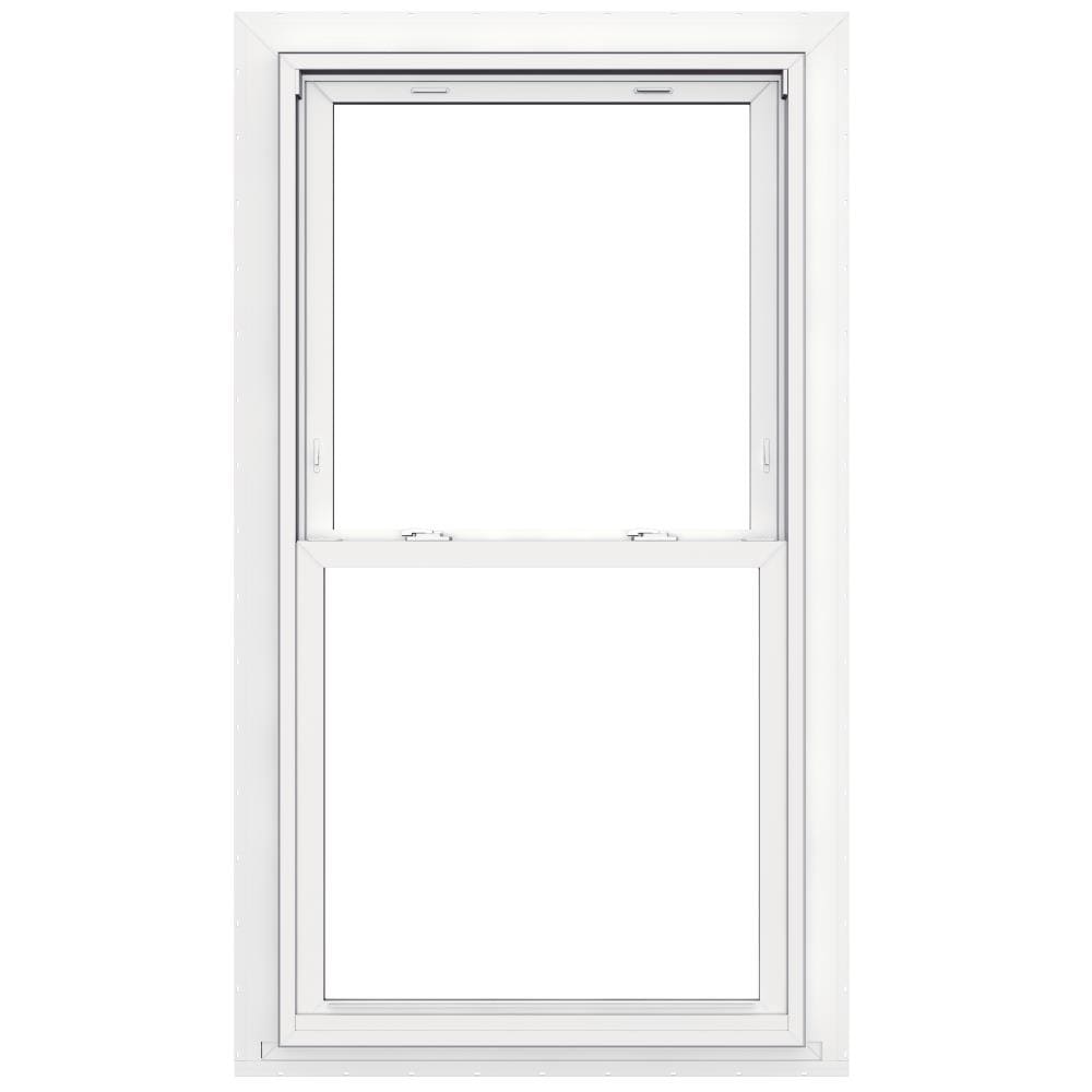 JELD-WEN Flat Casing Vinyl 31.5-in x 59.5-in x 3.25-in Jamb Vinyl New ...