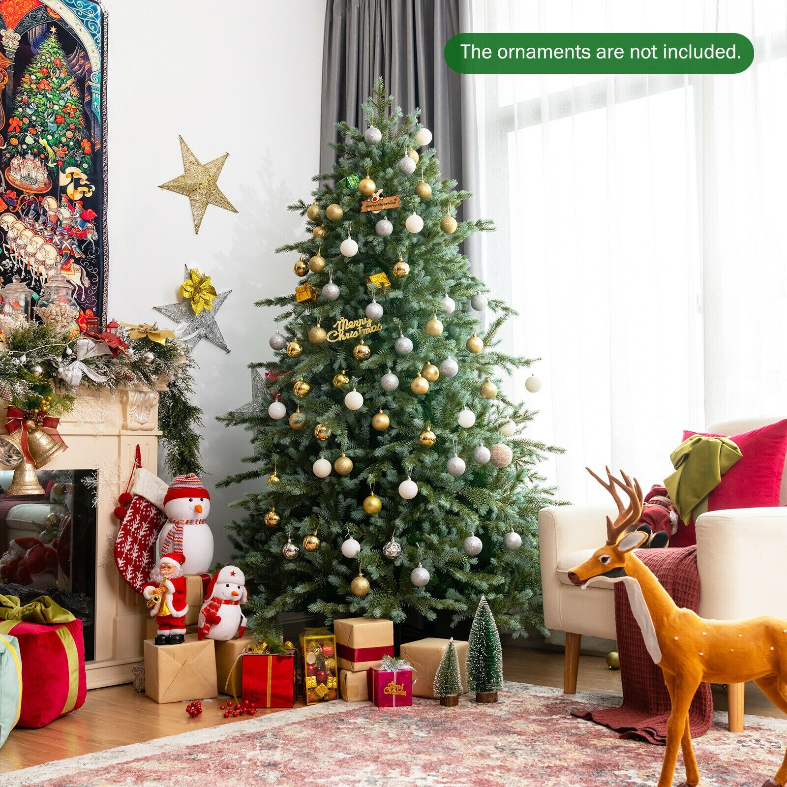 Forclover HYFASDCM58 Artificial-Christmas-Trees - View #9