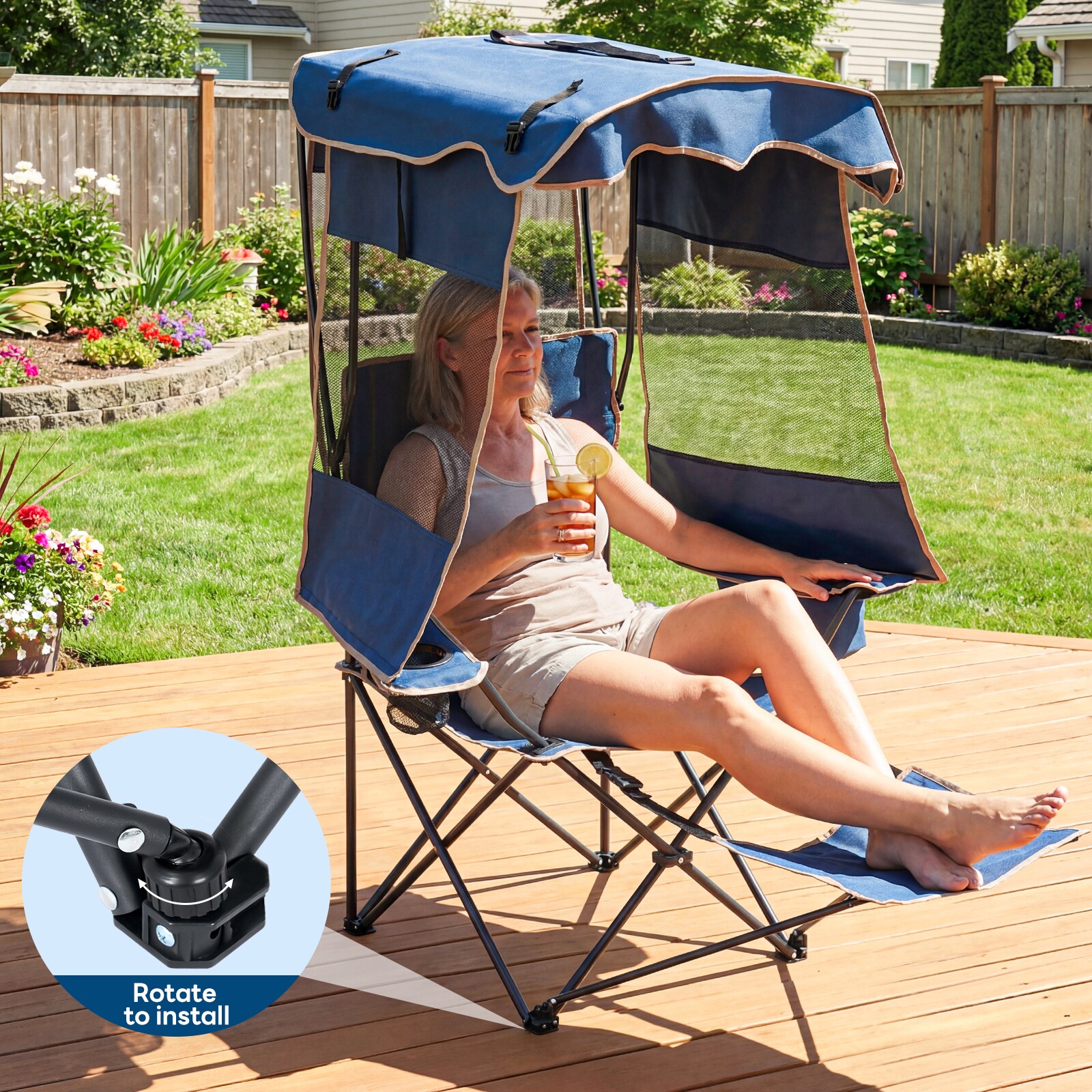 MOONCOOL PTY-ZYSBLBFA-A1-LS03 Beach-Camping-Chairs - View #6